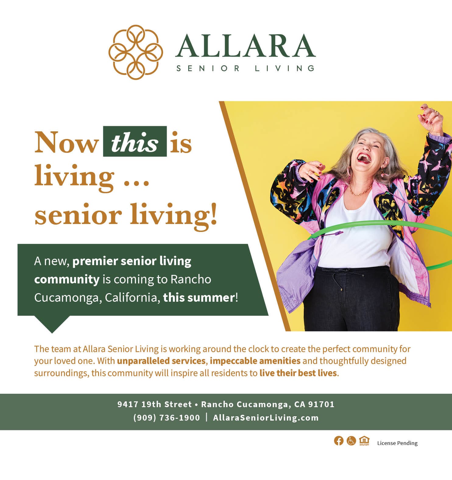 Allara coming soon ad