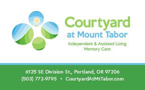 Courtyard at Mt. Tabor review card