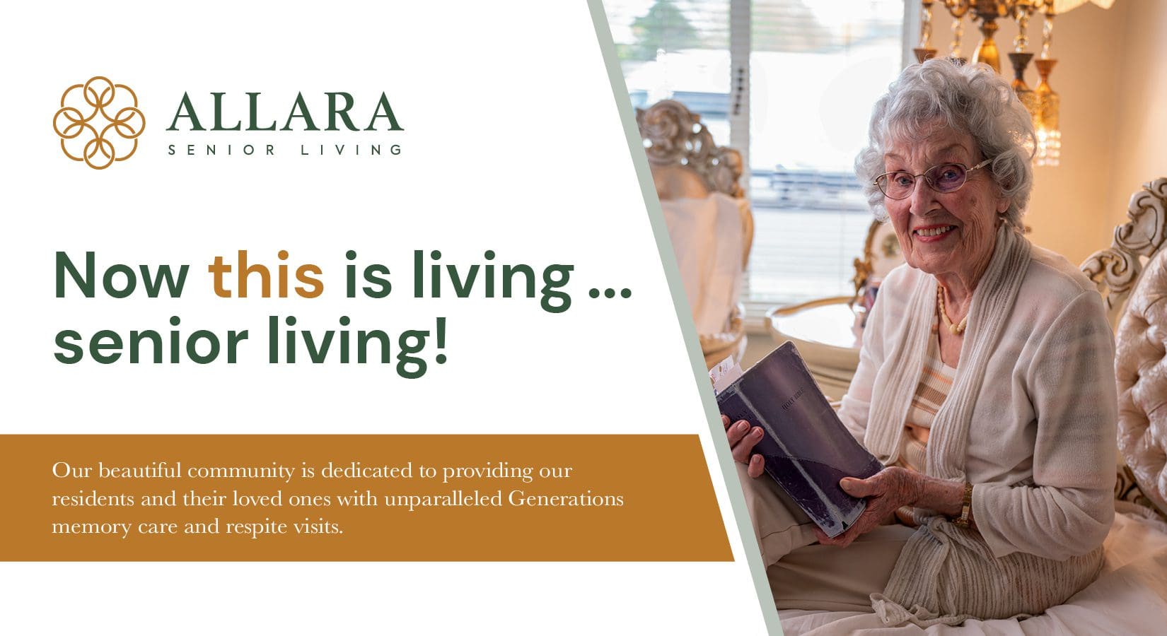 Allara memory care postcard