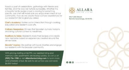 Allara Elevate postcard