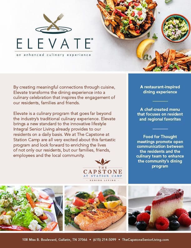Capstone at Station Camp Elevate  flyer