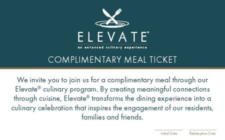 Courtyard at Mt. Tabor meal ticket