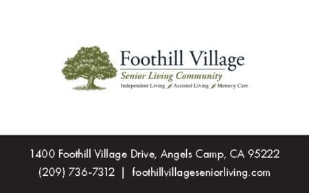Foothill Village meal ticket