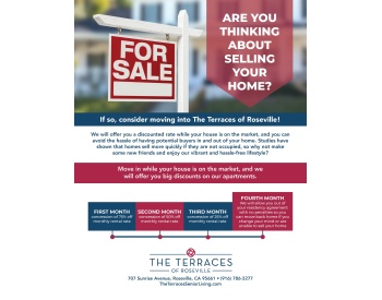 The Terraces of Roseville for sale flyer