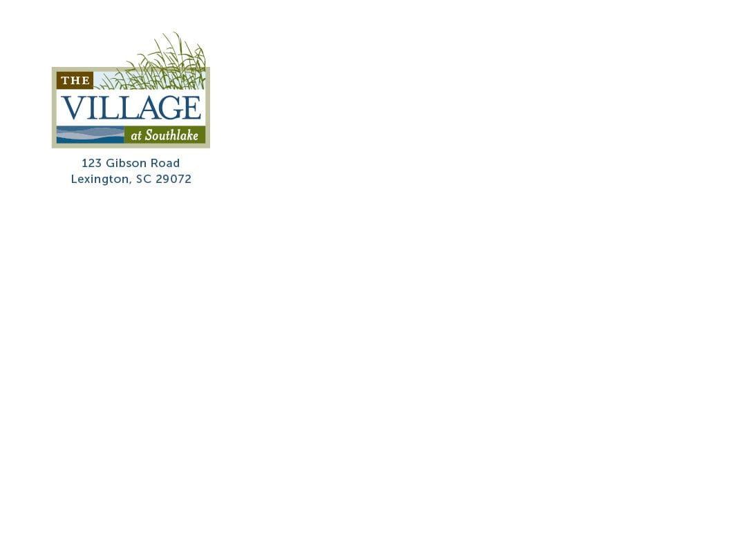 The Village at Southlake a7 envelope
