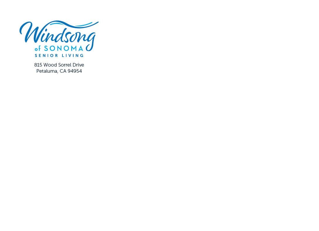 Windsong of Sonoma a7 envelope