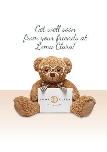 Loma Clara get well soon card