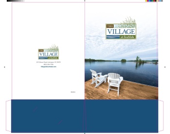 The Village at Southlake marketing folder