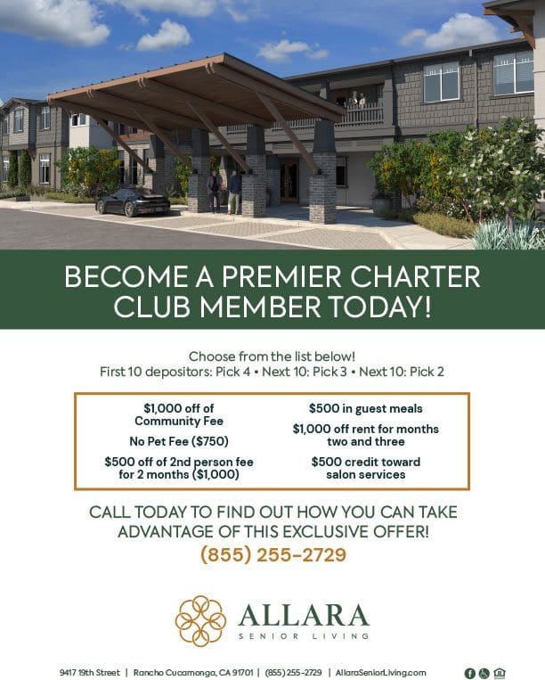 Allara Charter Club flyer