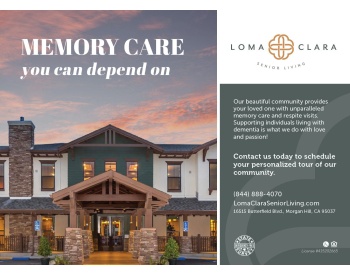 Loma Clara memory care 9x6 ad
