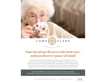 Loma Clara Generations Memory Care 10x13 ad