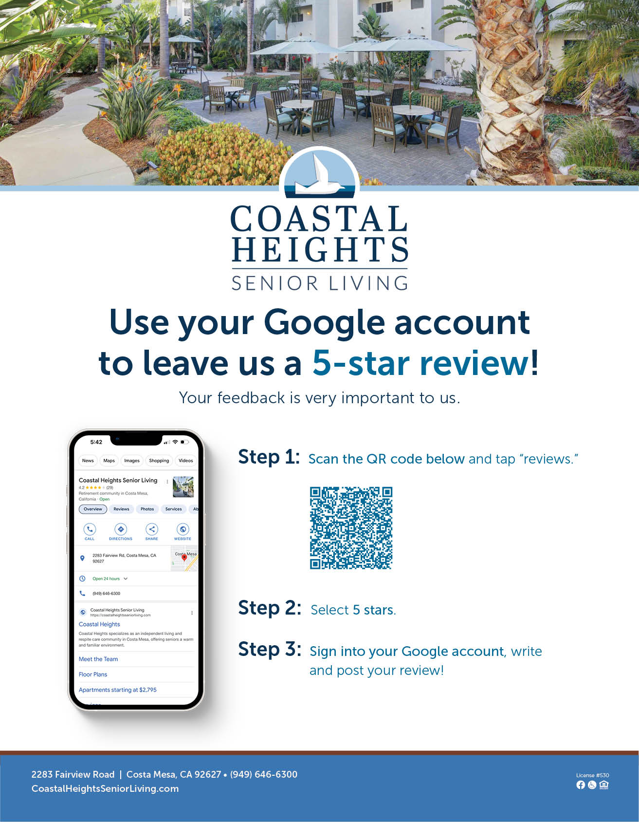 082423 Coastal Heights Review Flyer f clxesz