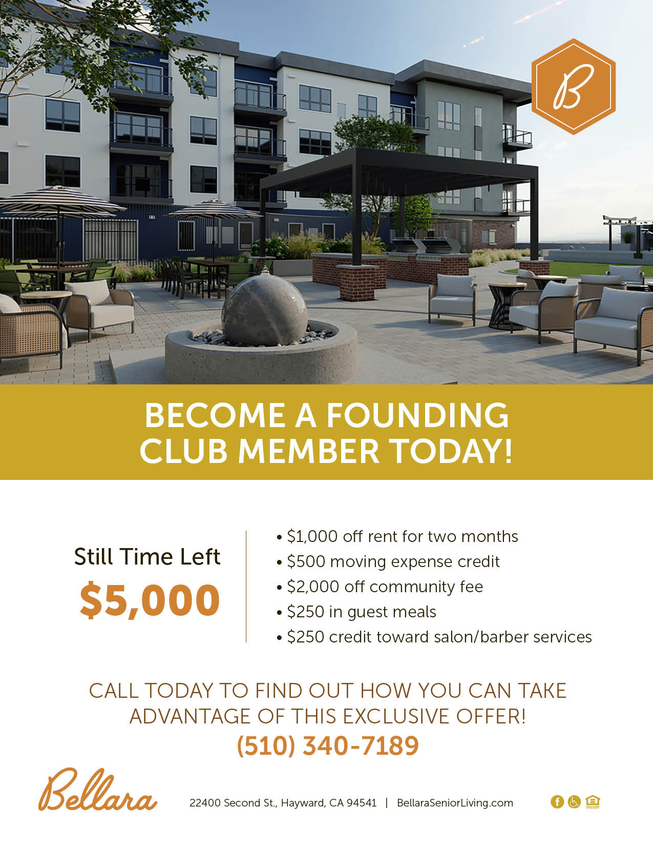 Bellara Charter Club Flyer (Still Time Left)