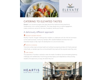 Heartis Suwanee marketing inserts